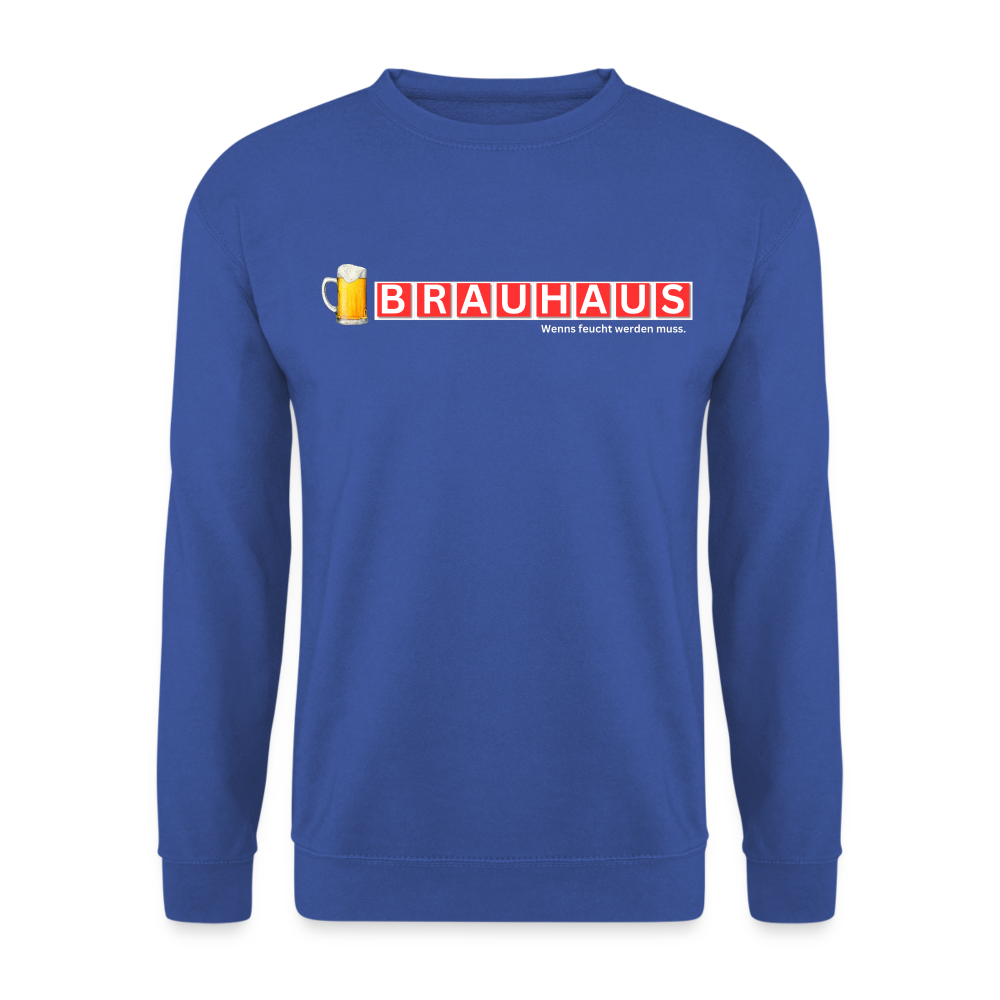 BRAUHAUS - Unisex Pullover - Royalblau