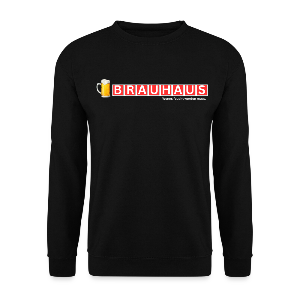 BRAUHAUS - Unisex Pullover - Schwarz