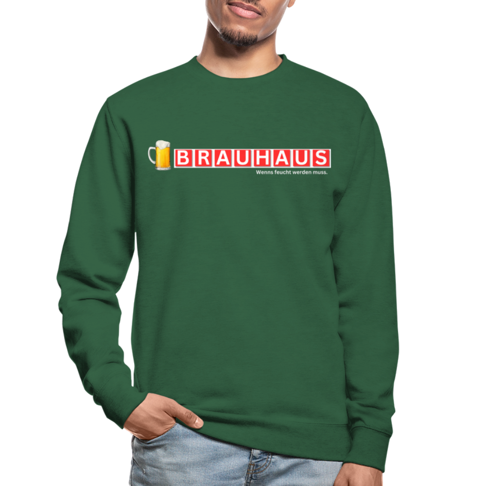 BRAUHAUS - Unisex Pullover - Grün