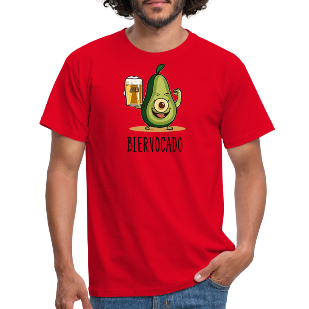 BIERVOCADO - Herren T-Shirt - Rot