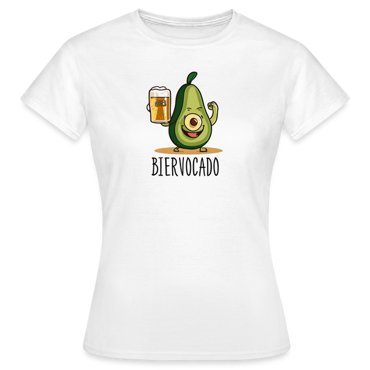 BIERVOCADO - Damen T-Shirt - weiß