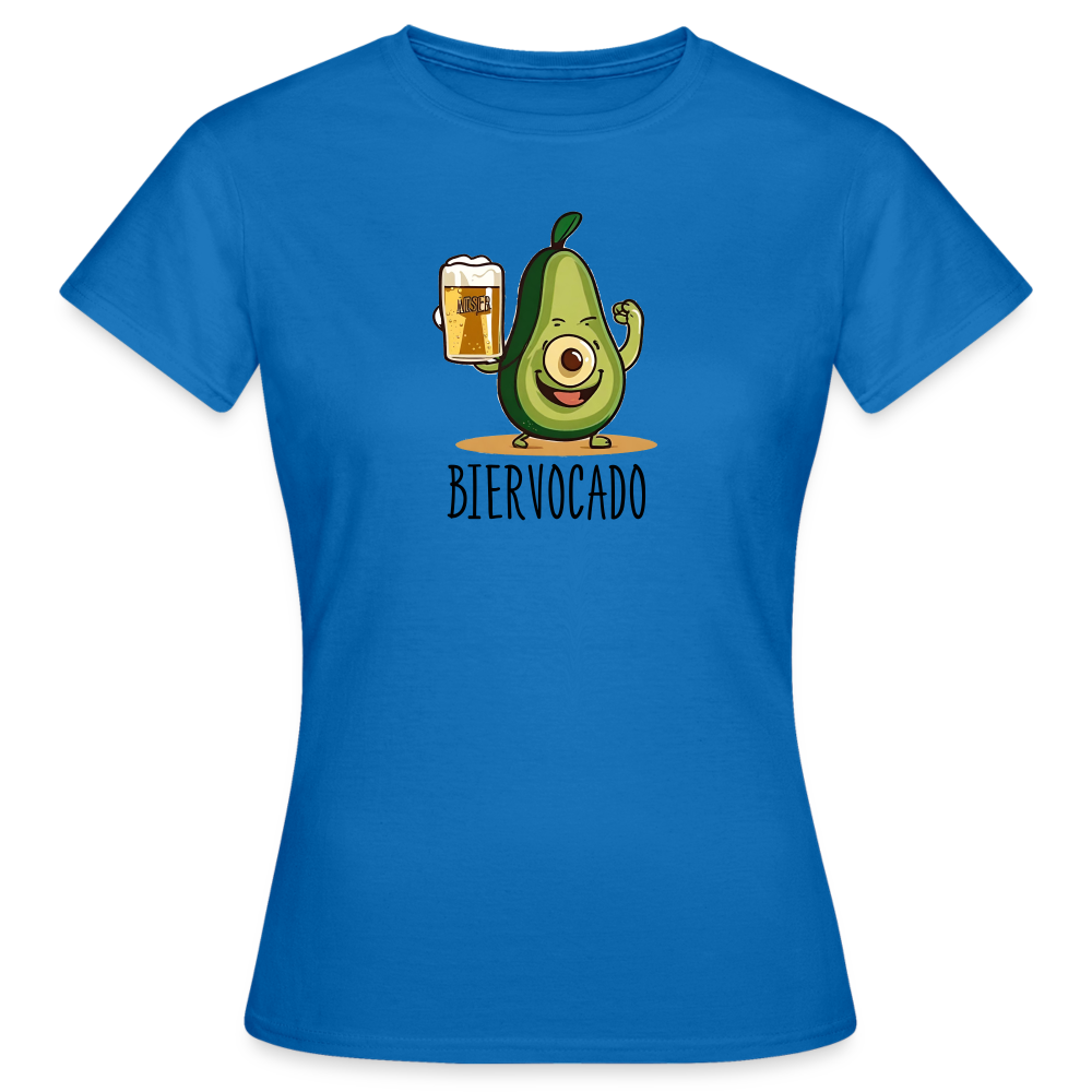 BIERVOCADO - Damen T-Shirt - Royalblau