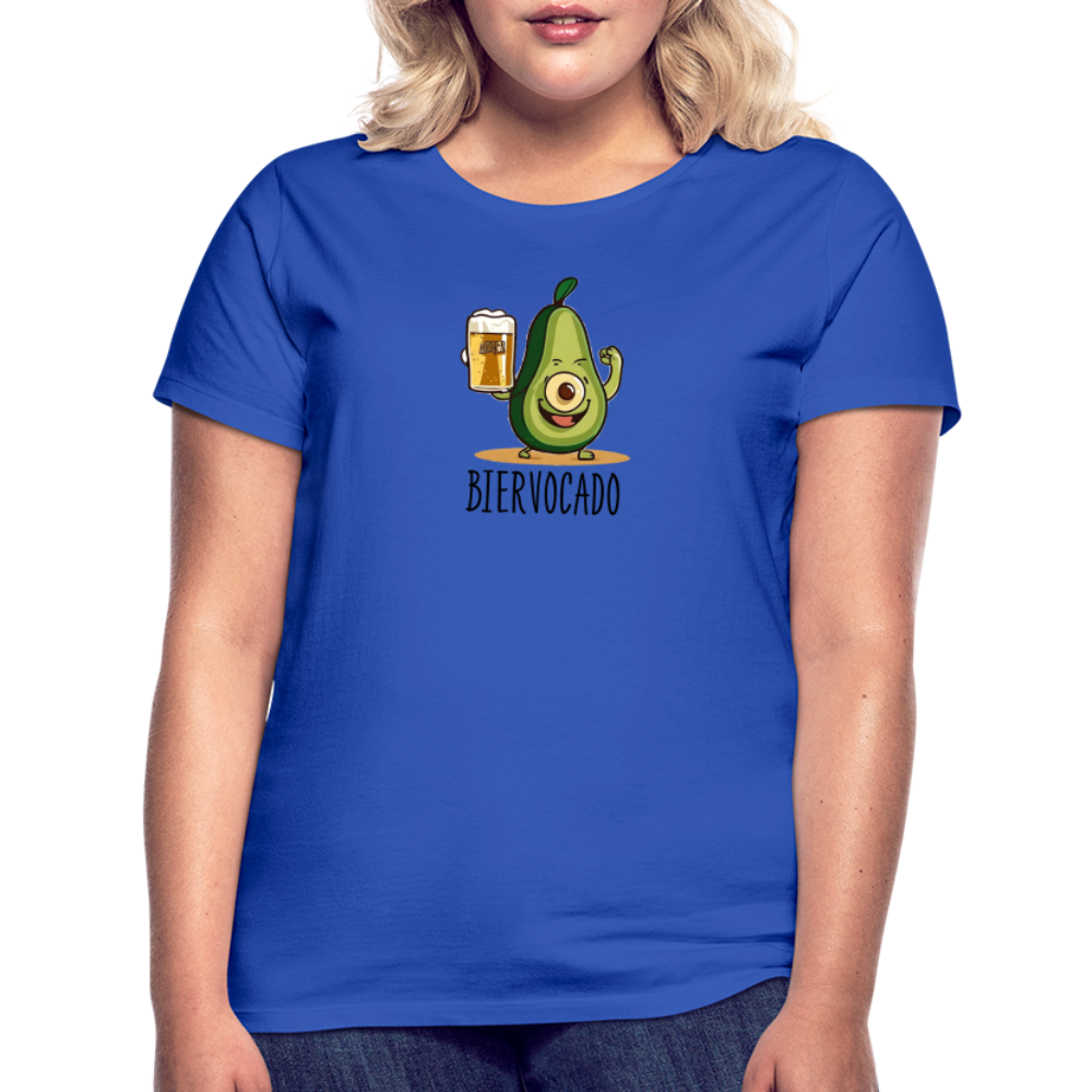 BIERVOCADO - Damen T-Shirt - Royalblau