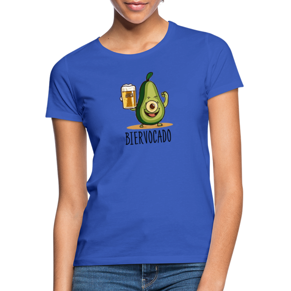 BIERVOCADO - Damen T-Shirt - Royalblau