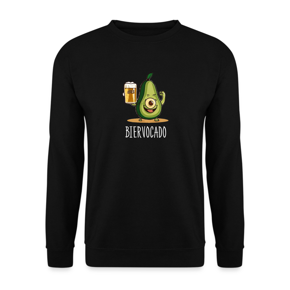 BIERVOCADO - Unisex Pullover - Schwarz