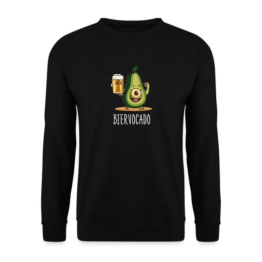 BIERVOCADO - Unisex Pullover - Schwarz