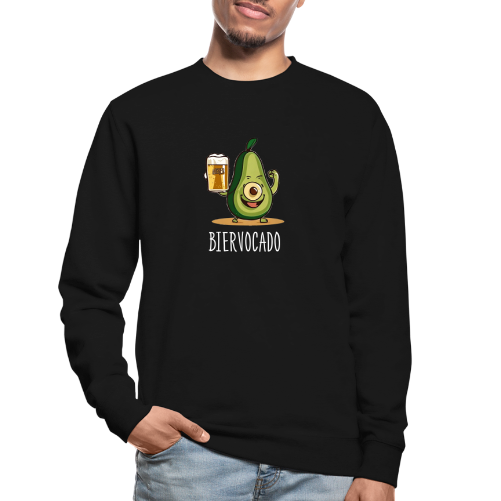 BIERVOCADO - Unisex Pullover - Schwarz