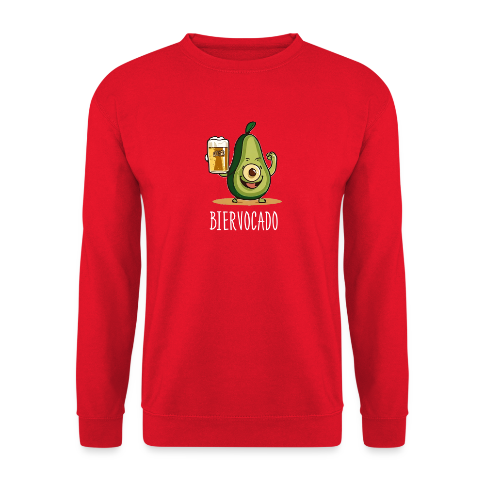 BIERVOCADO - Unisex Pullover - Rot