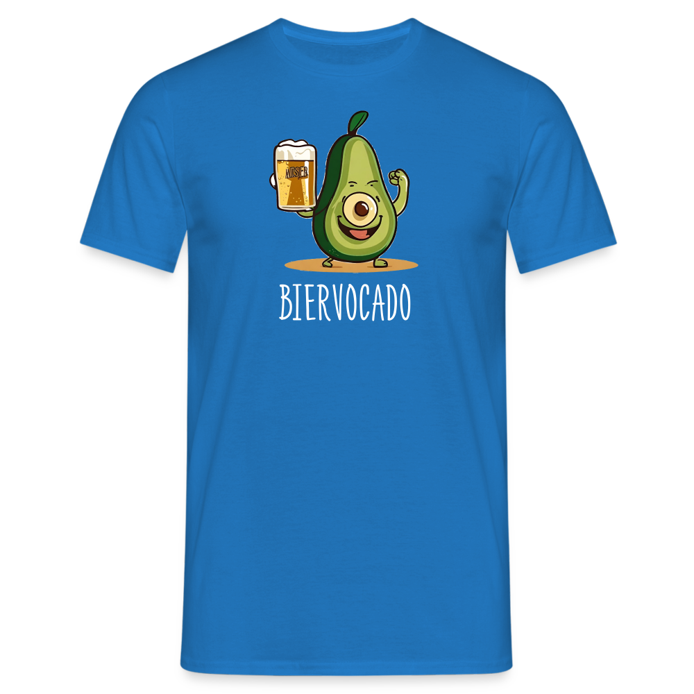 BIERVOCADO - Herren T-Shirt - Royalblau