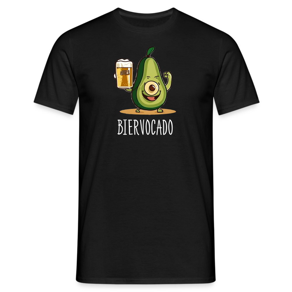 BIERVOCADO - Herren T-Shirt - Schwarz