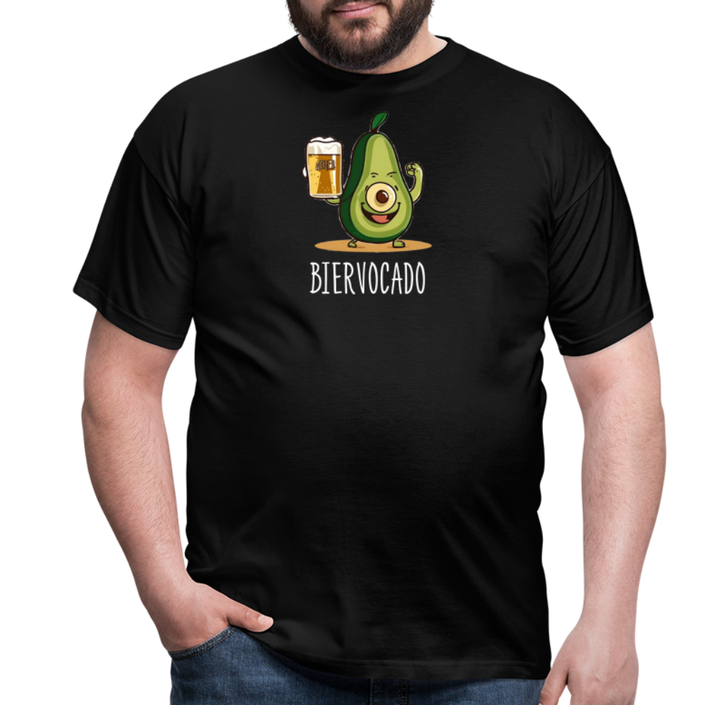 BIERVOCADO - Herren T-Shirt - Schwarz