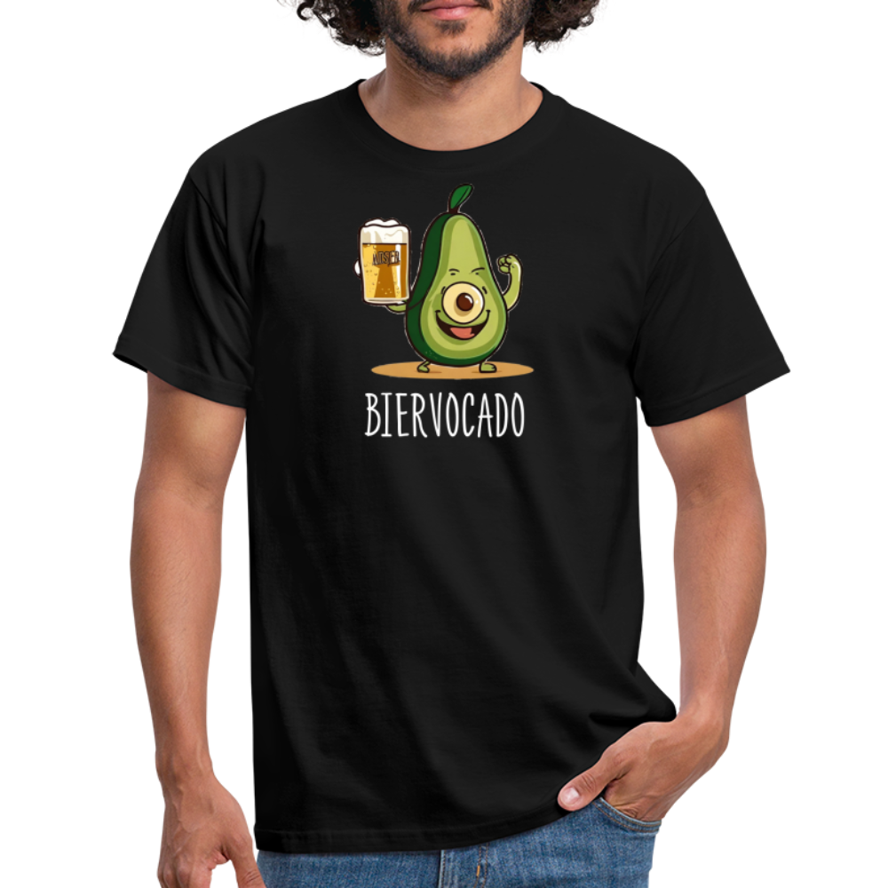 BIERVOCADO - Herren T-Shirt - Schwarz