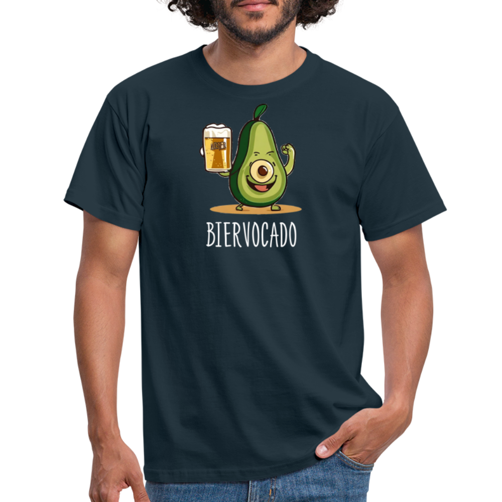 BIERVOCADO - Herren T-Shirt - Navy