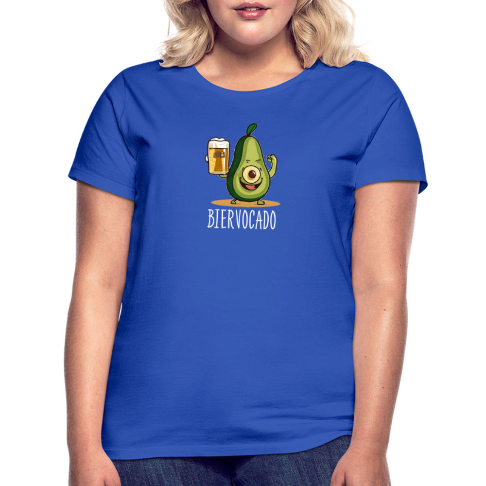 BIERVOCADO - Damen T-Shirt - Royalblau