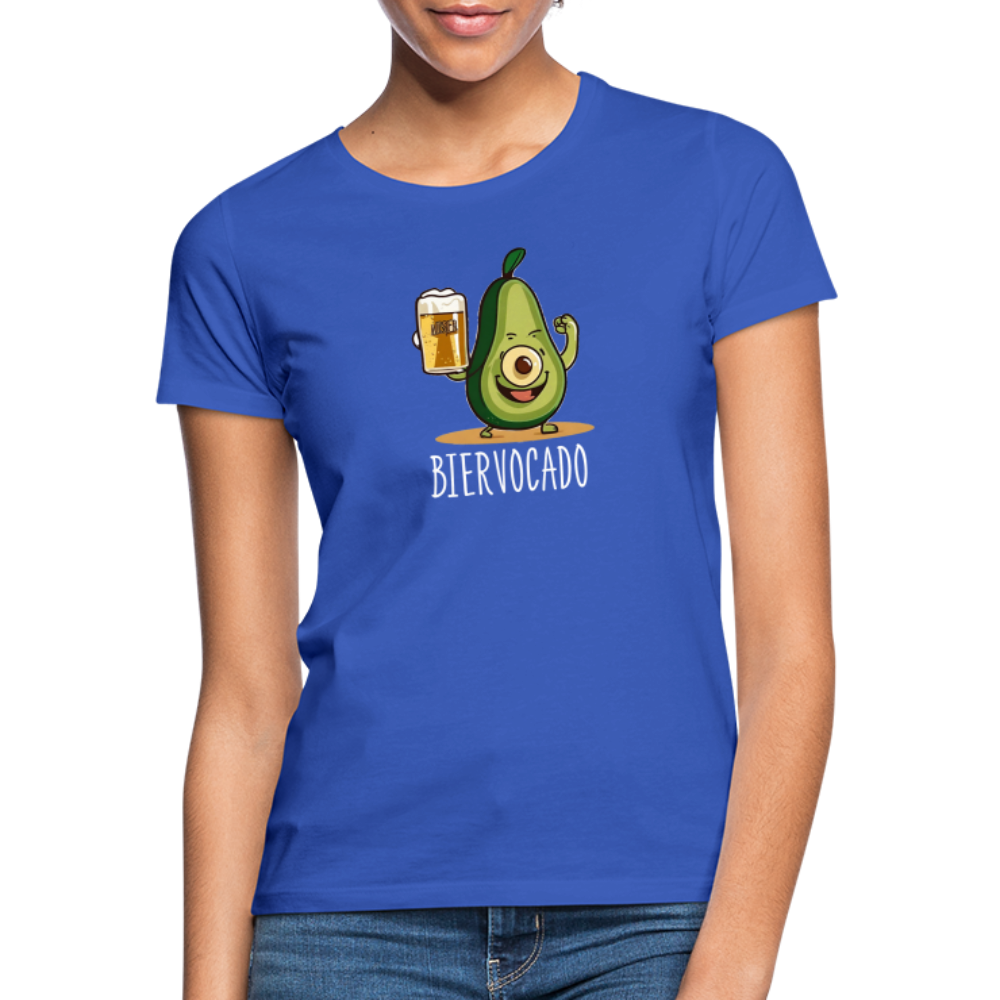 BIERVOCADO - Damen T-Shirt - Royalblau