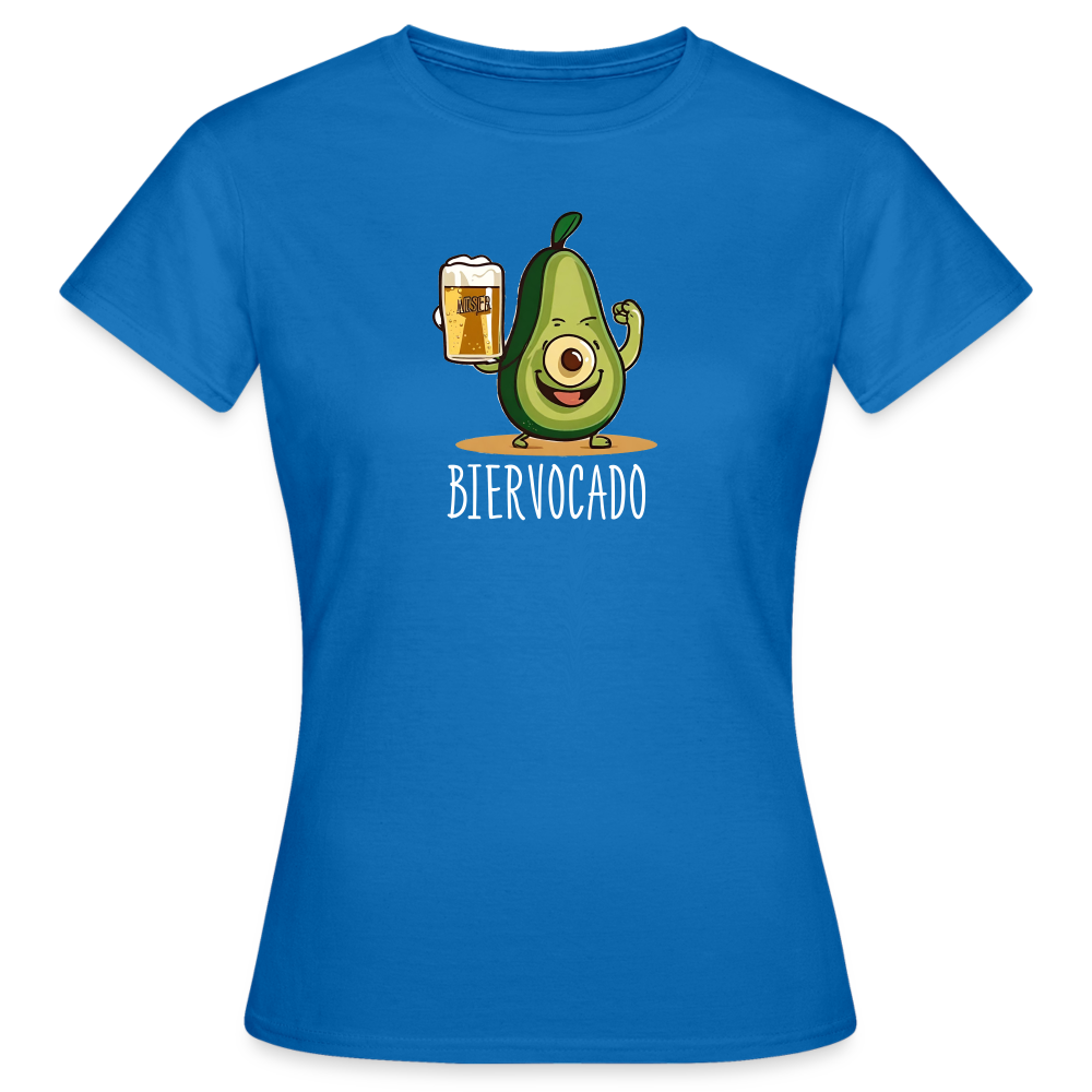 BIERVOCADO - Damen T-Shirt - Royalblau