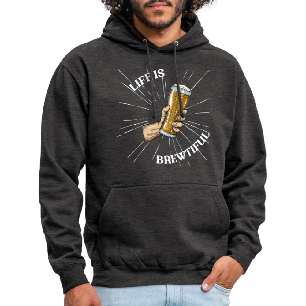 LIFE IS BREWTIFUL - Unisex Hoodie - Anthrazit