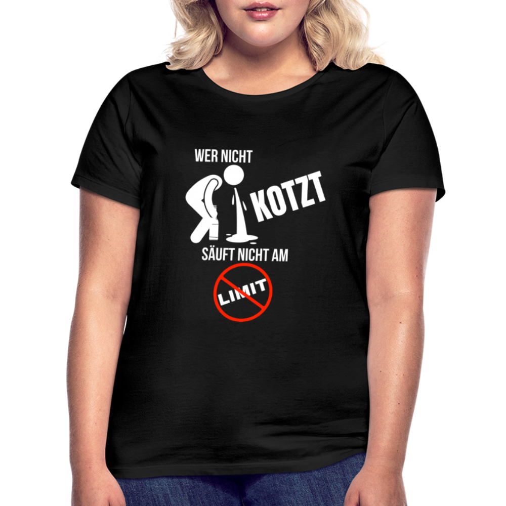 AM LIMIT - Damen T-Shirt - Schwarz