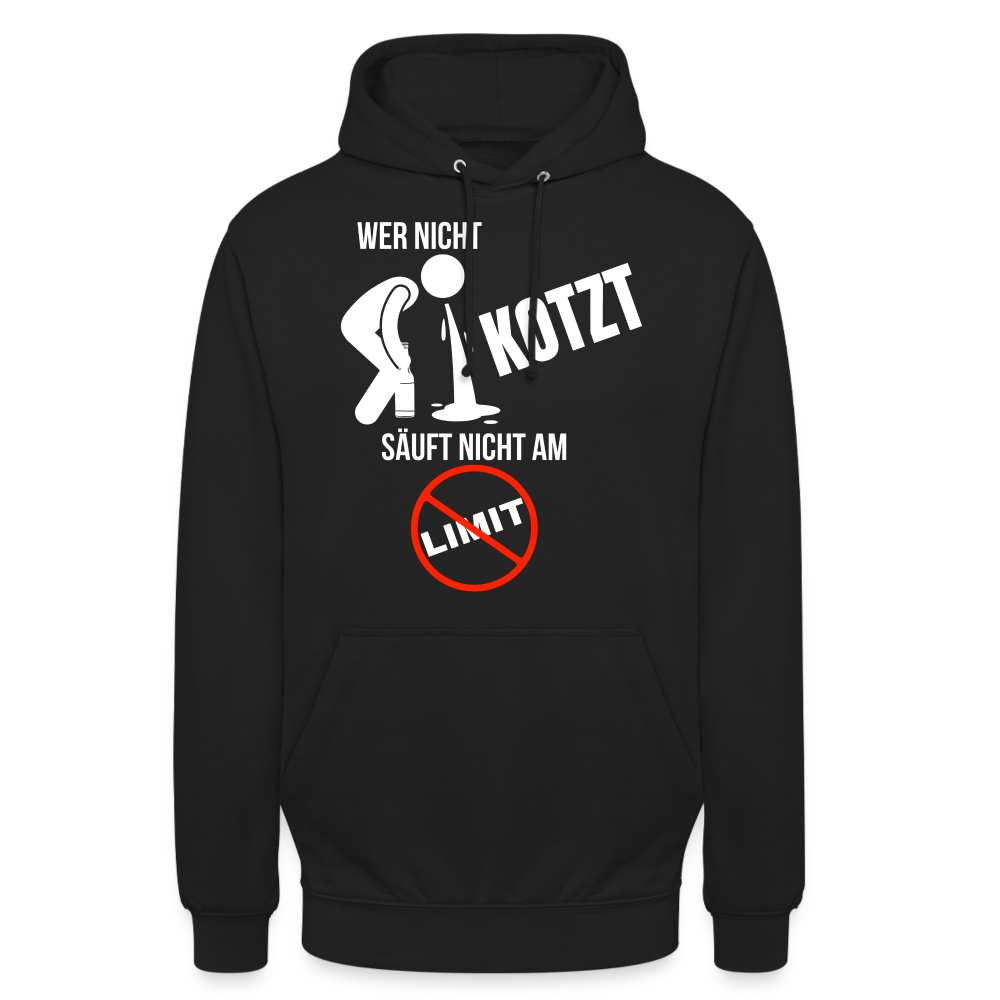 AM LIMIT - Unisex Hoodie - Schwarz