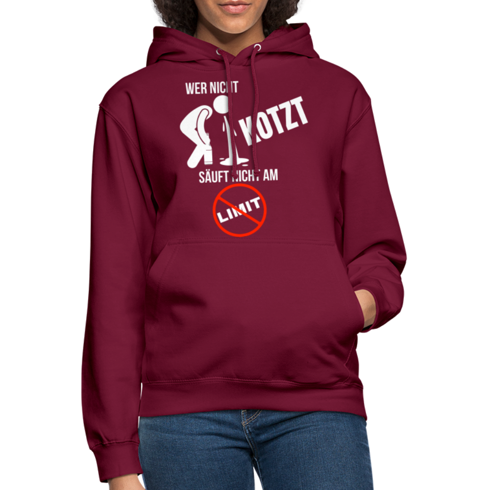 AM LIMIT - Unisex Hoodie - Bordeaux