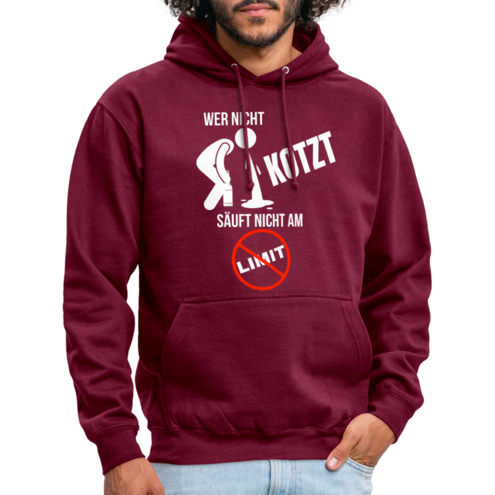 AM LIMIT - Unisex Hoodie - Bordeaux