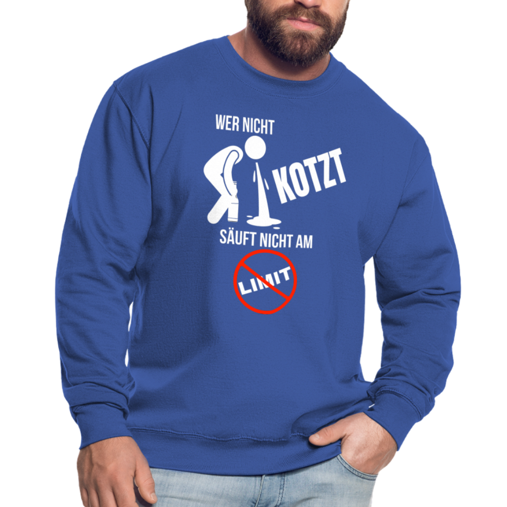 AM LIMIT - Unisex Pullover - Royalblau