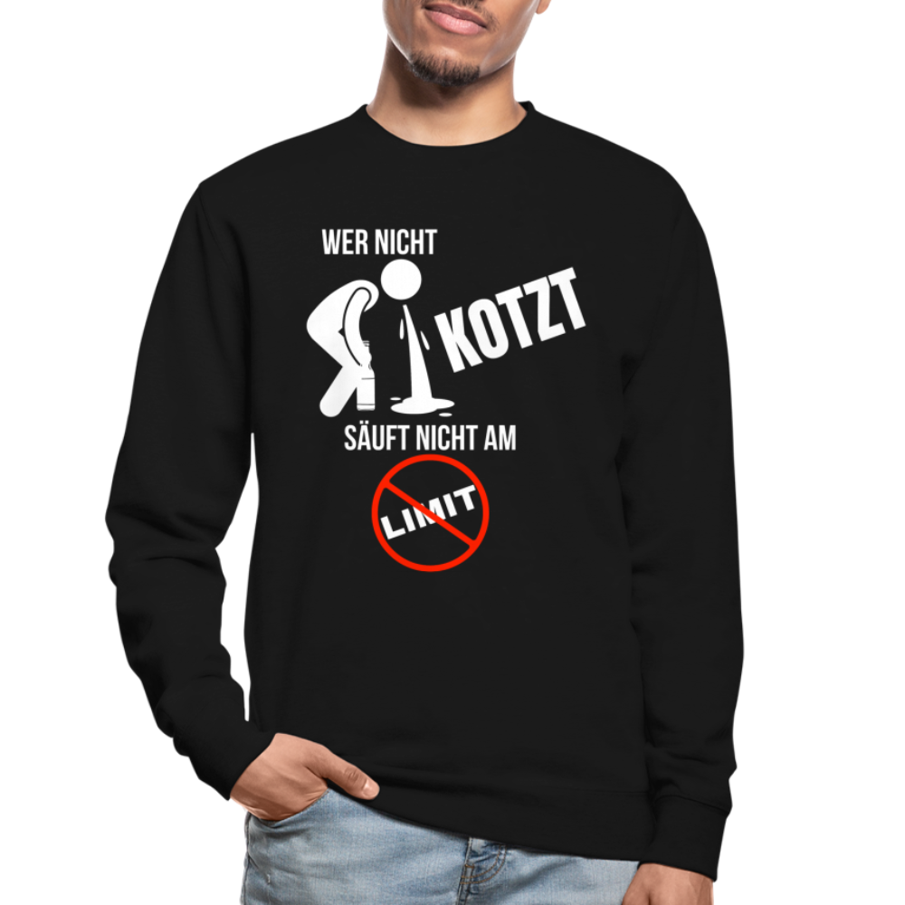 AM LIMIT - Unisex Pullover - Schwarz