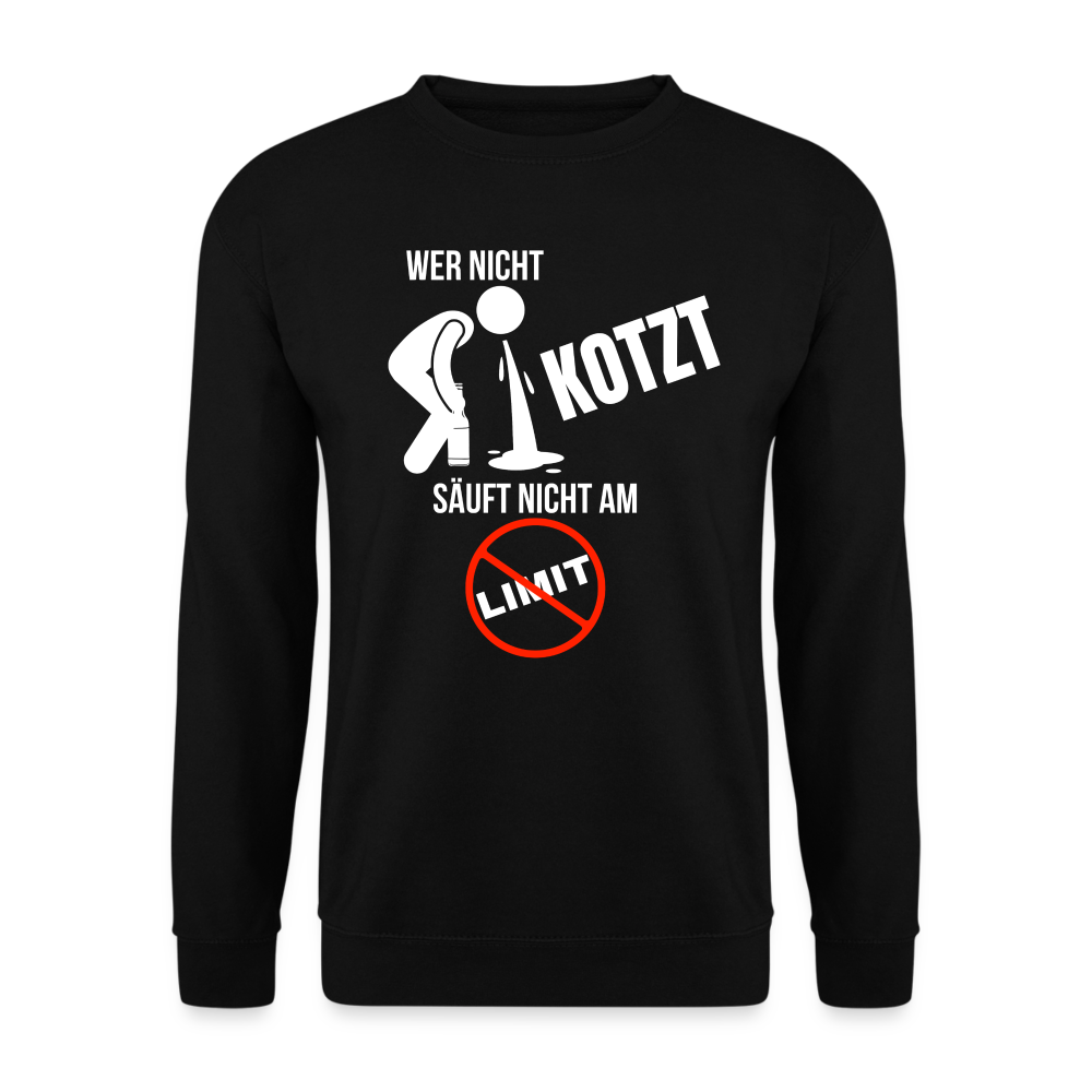 AM LIMIT - Unisex Pullover - Schwarz