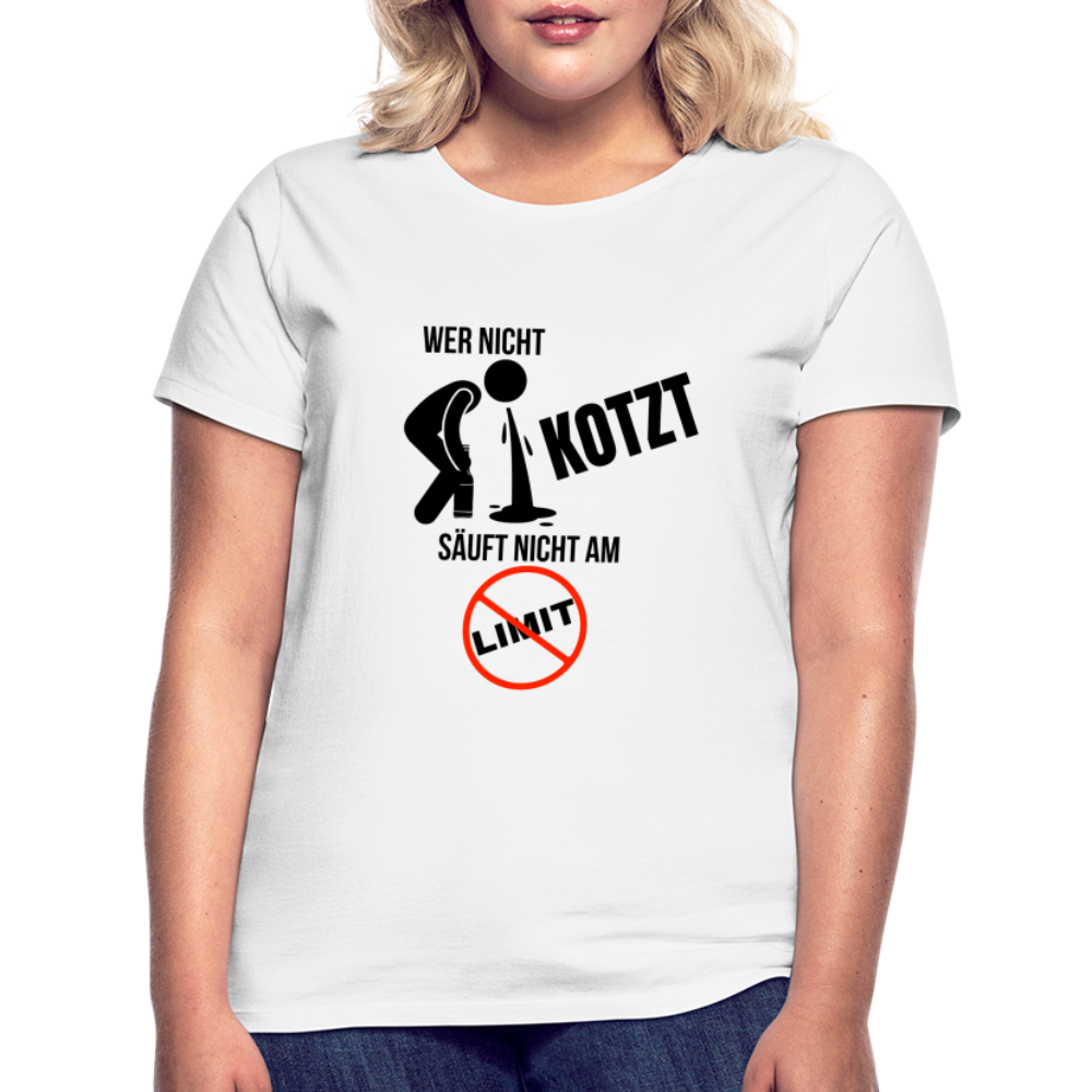 AM LIMIT - Damen T-Shirt - weiß