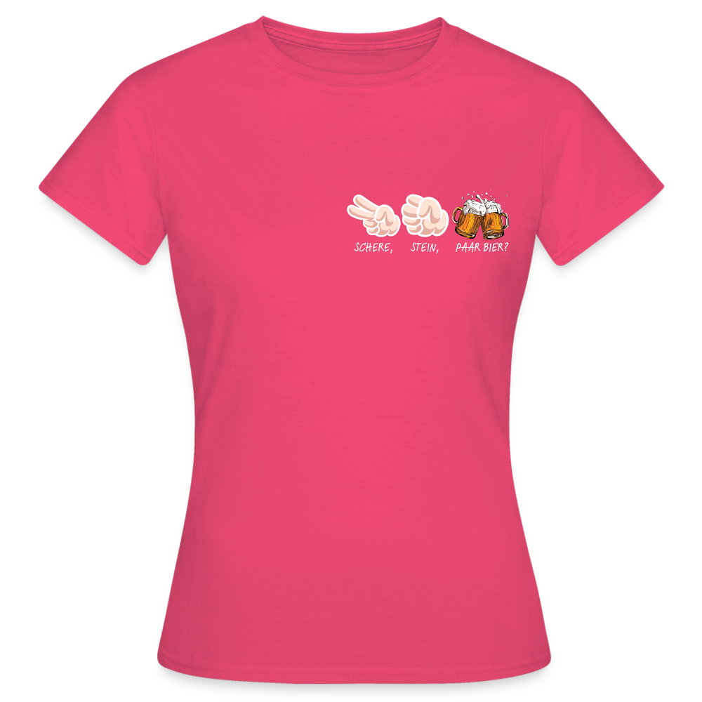 SCHERE STEIN - Damen T-Shirt - Azalea