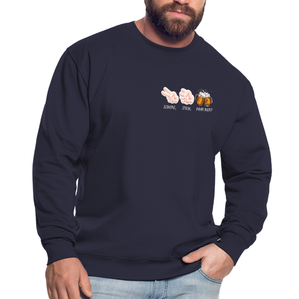 SCHERE STEIN - Unisex Pullover - Navy