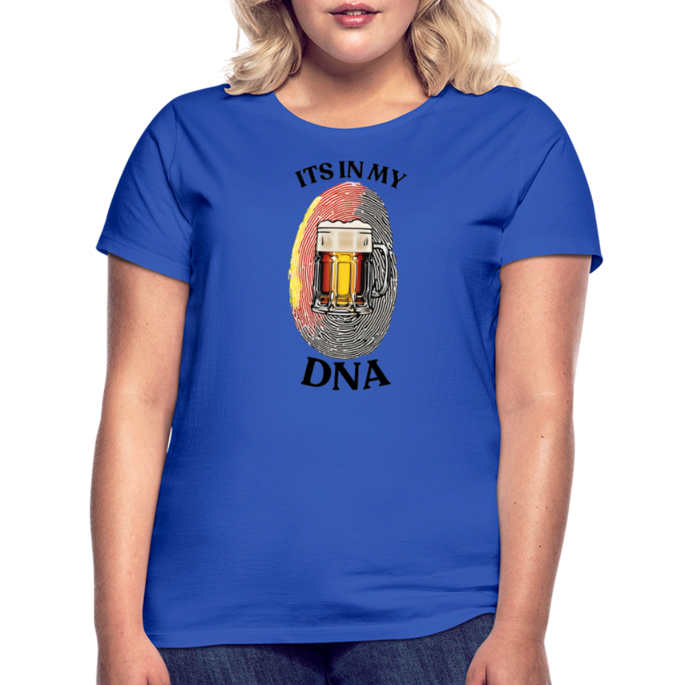 DNA - Damen T-Shirt - Royalblau