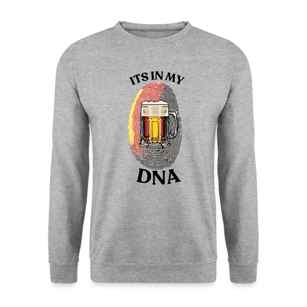 DNA - Unisex Pullover - Weißgrau meliert