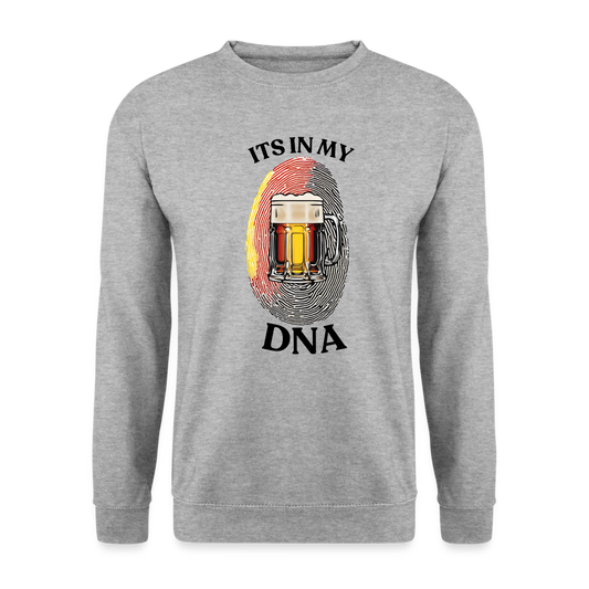 DNA - Unisex Pullover - Weißgrau meliert