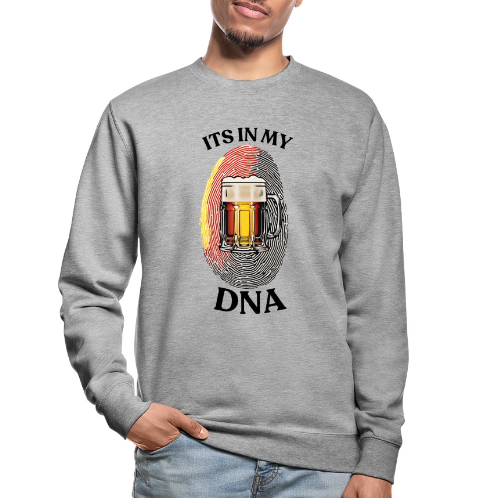 DNA - Unisex Pullover - Weißgrau meliert