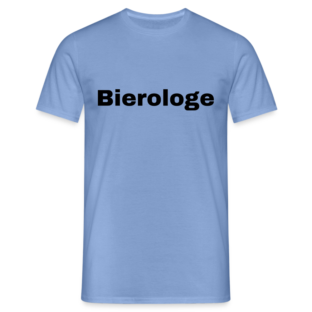 BIEROLOGE - Herren T-Shirt - carolina blue