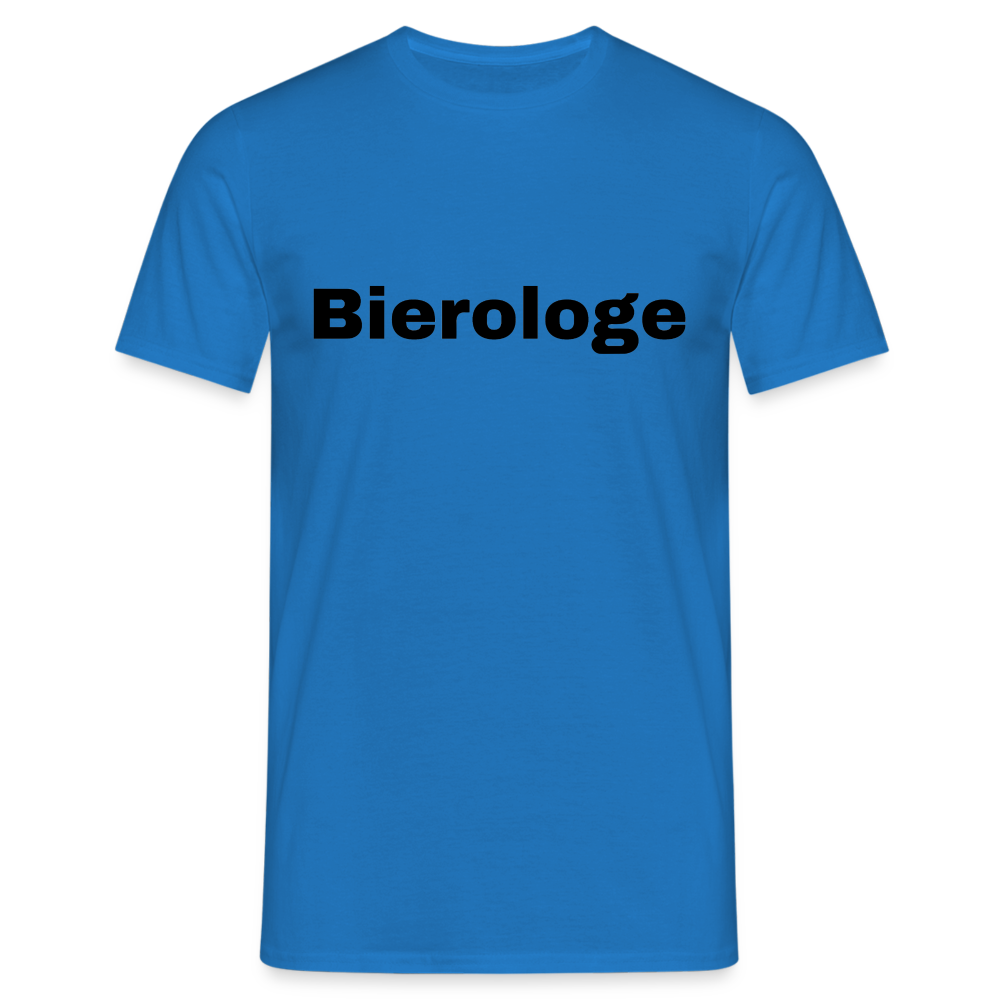 BIEROLOGE - Herren T-Shirt - Royalblau