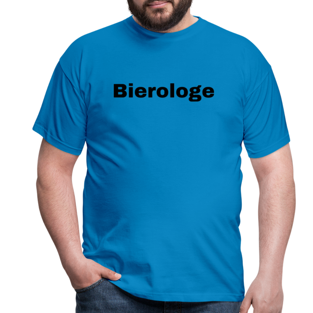 BIEROLOGE - Herren T-Shirt - Royalblau