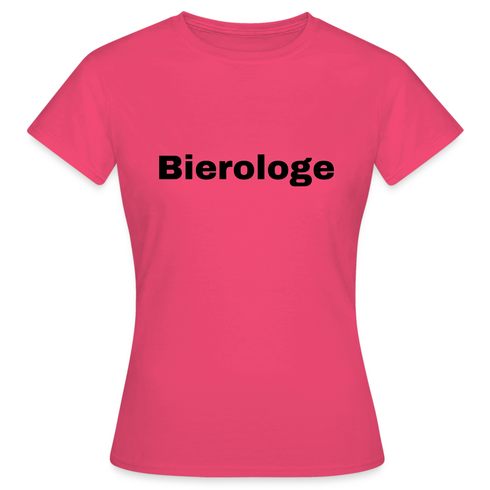 BIEROLOGE - Damen T-Shirt - Azalea