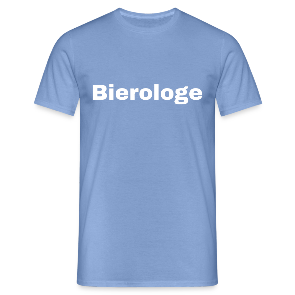 Bierologe - Herren T-Shirt - carolina blue