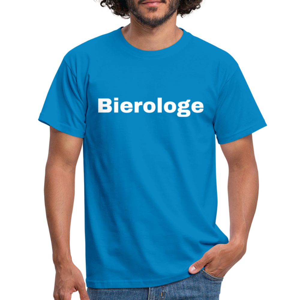 Bierologe - Herren T-Shirt - Royalblau