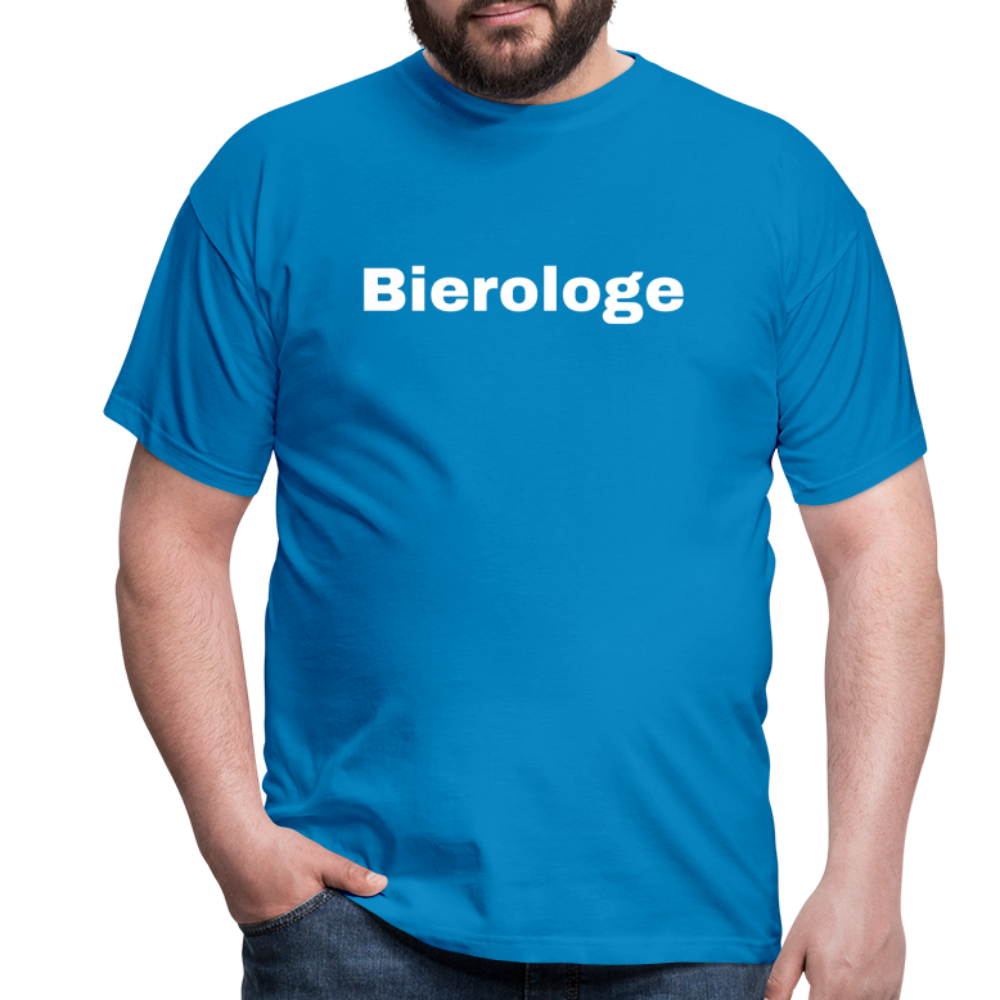 Bierologe - Herren T-Shirt - Royalblau