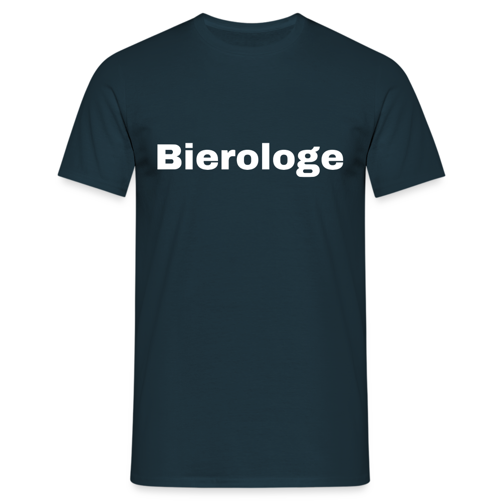 Bierologe - Herren T-Shirt - Navy