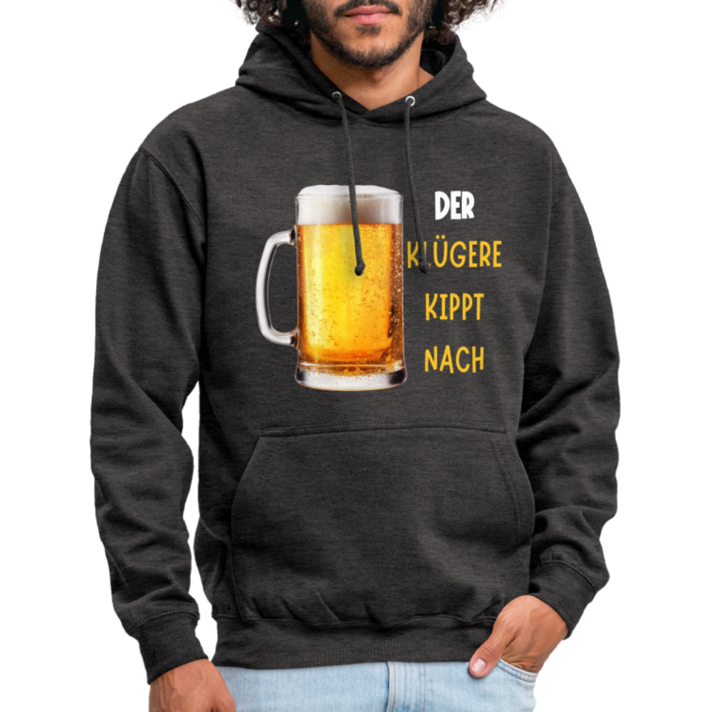 DER KLÜGERE - Unisex Hoodie - Anthrazit