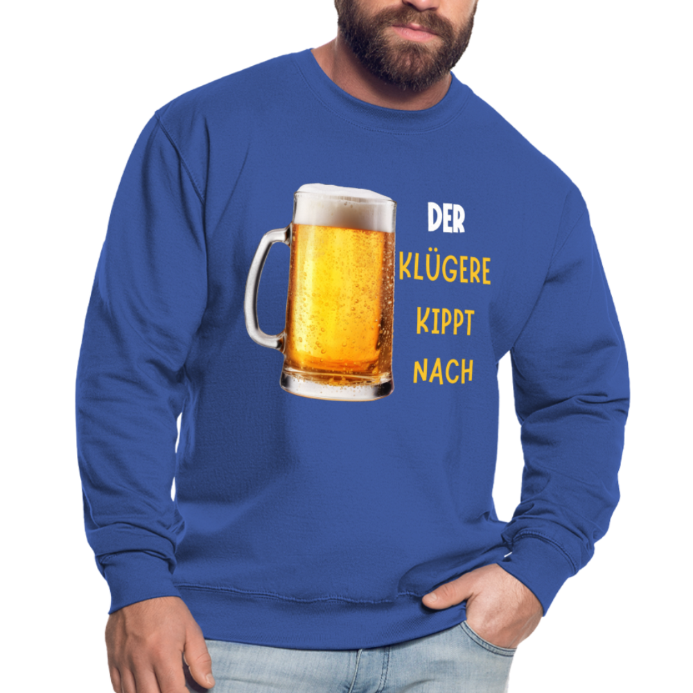 DER KLÜGERE - Unisex Pullover - Royalblau