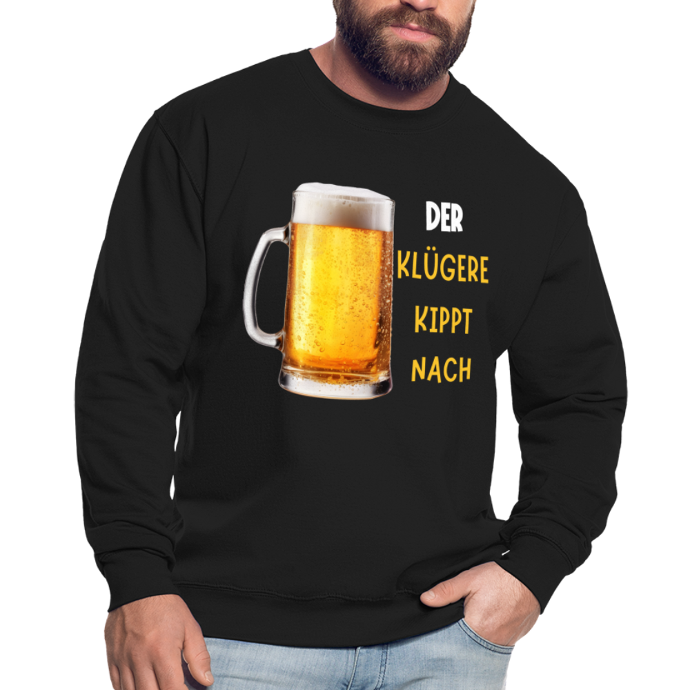 DER KLÜGERE - Unisex Pullover - Schwarz