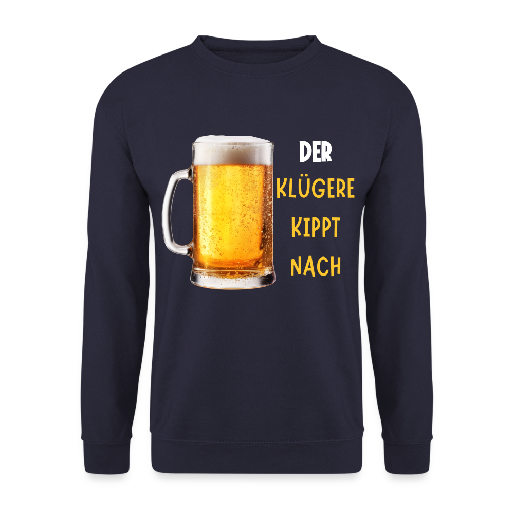 DER KLÜGERE - Unisex Pullover - Navy