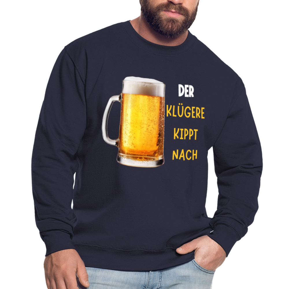 DER KLÜGERE - Unisex Pullover - Navy