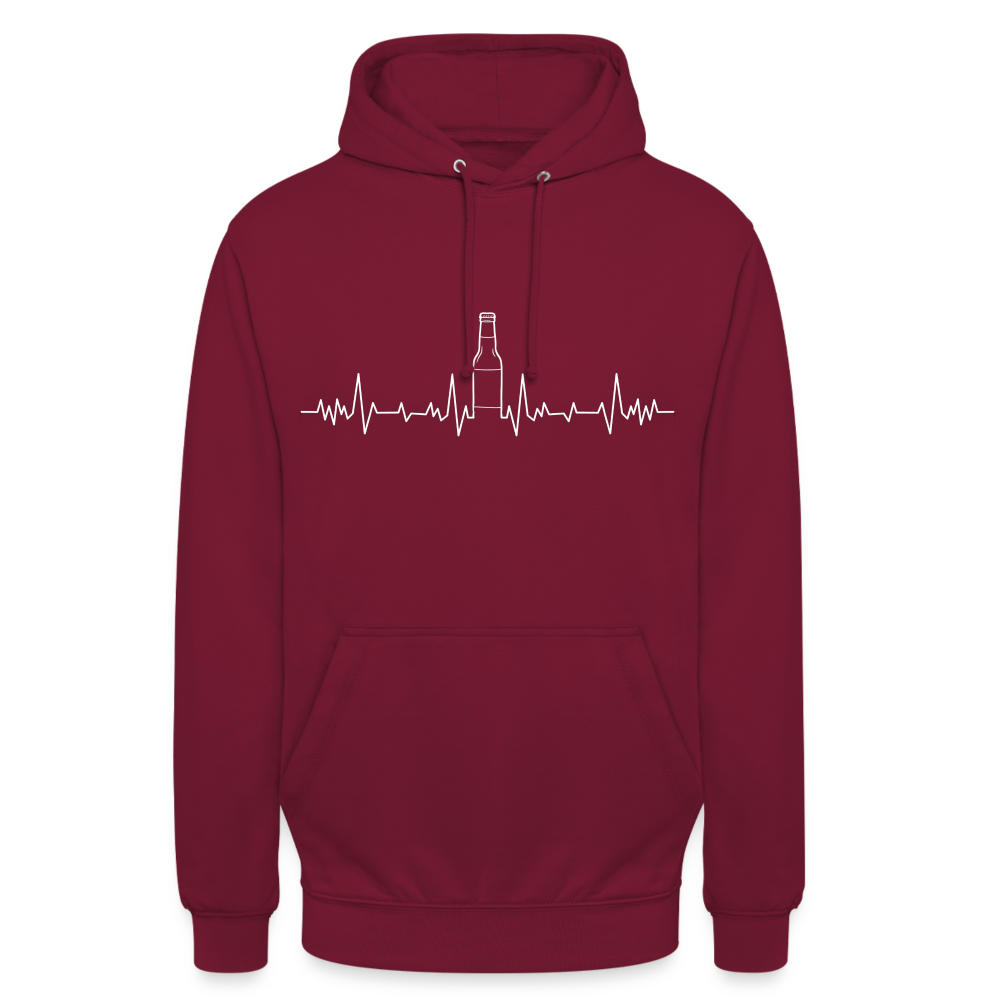 BIERTÖNE - Unisex Hoodie - Bordeaux