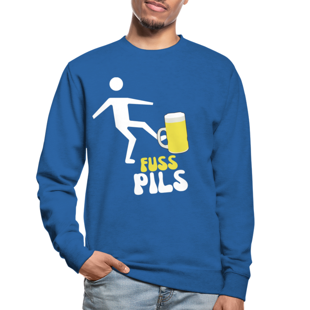 FUSS PILS - Unisex Pullover - Royalblau